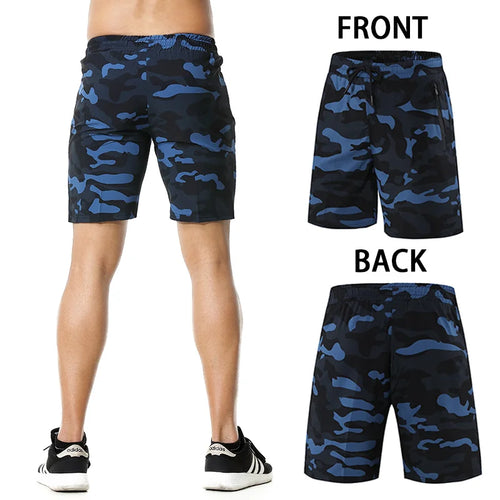 Mens Running Shorts Gym Wear Fitness Workout Shorts Men Sport Short