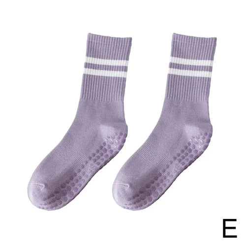 8 Colors Sports Socks Cotton Mid-tube Bottom Professional Non-slip