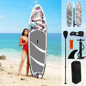 SUP Board 320*81*15cm Surfboard Stand Up Inflatable Paddle Surf Board