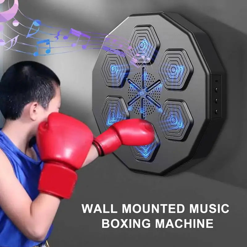 LED Electronic Music Boxing Machine Home Wall Mount Smart Music Boxer