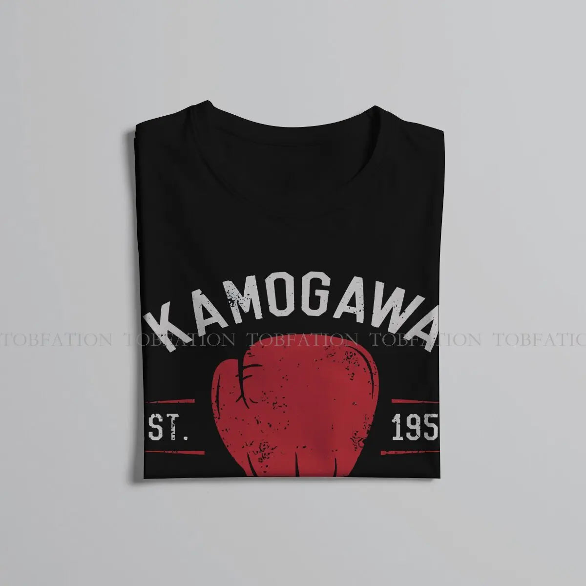 Kamogawa Boxing Gym EST 1950 Tshirt Harajuku Men Alternative Teenager