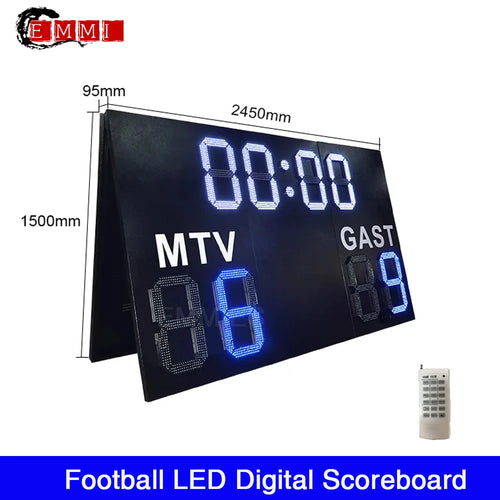 waterProof Outdoor LED Digital Sign Scoreboard LED Football Scoreboard