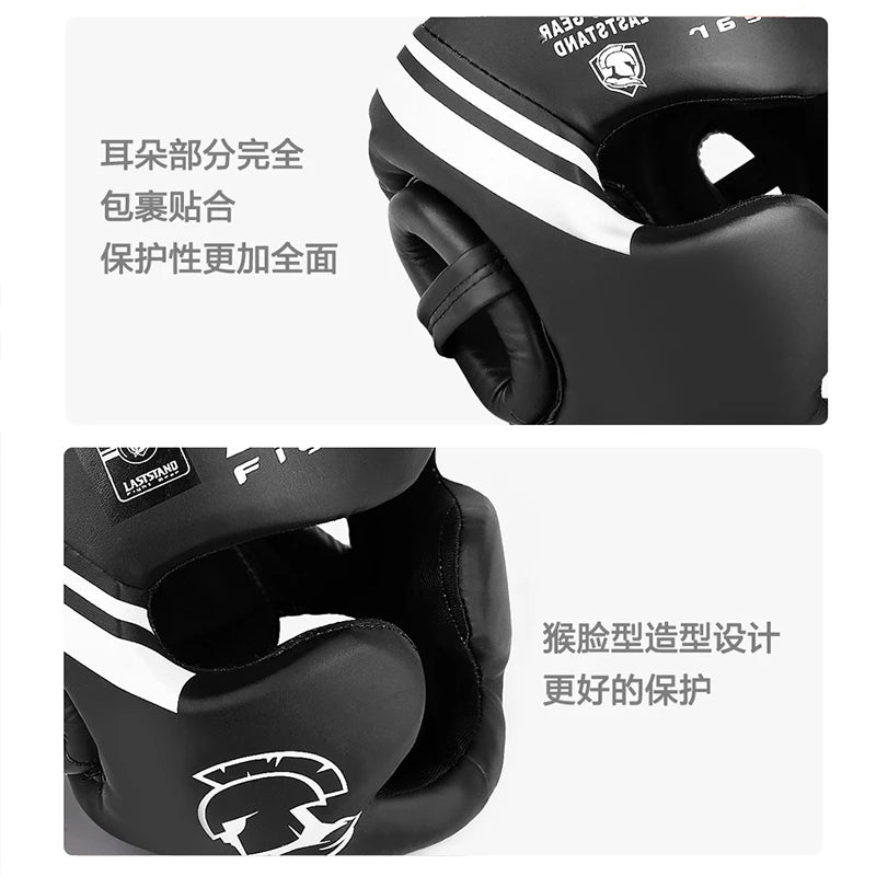 Promotion Boxing MMA Safety Helmet Head Gear Protectors Adult Child