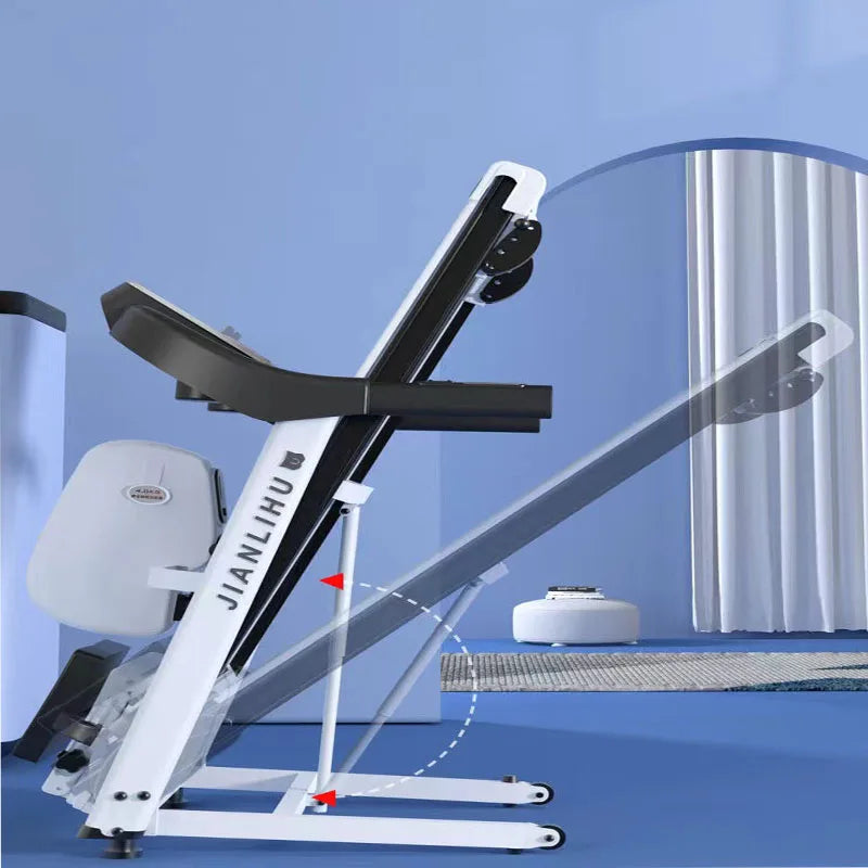 Treadmill rowing all-in-one machine, two in one household foldable