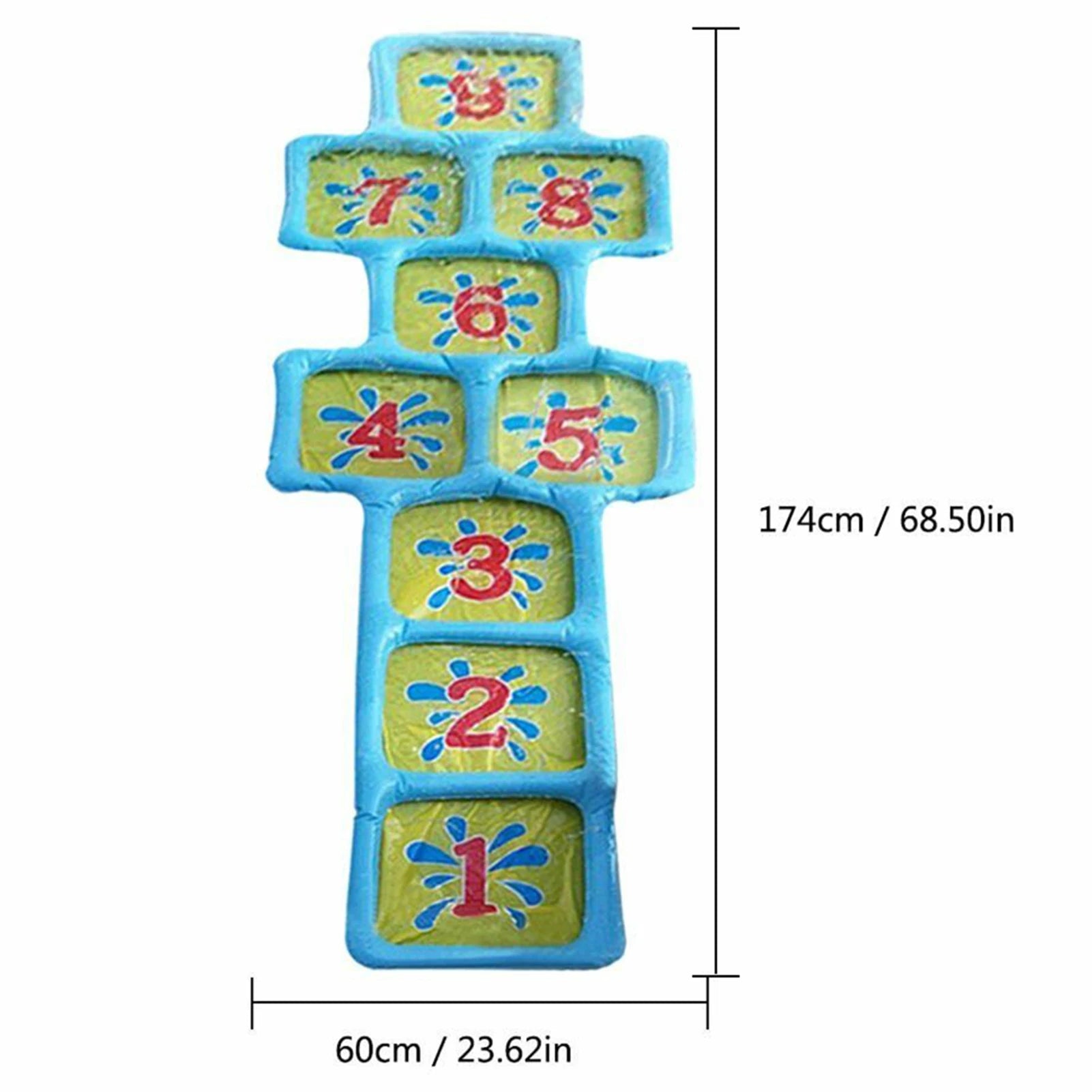 Inflatable Water Spray Number Pad Summer Children Kids Outdoor