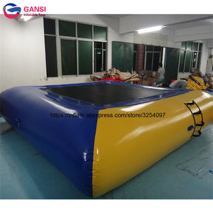 Inflatable Water Trampoline for Summer Water Sport PVC Tarpaulin Water