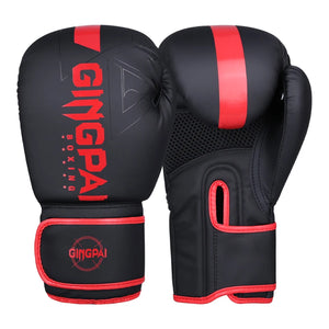 8/10/12/14oz Boxing Gloves PU Leather Muay Thai MMA Profession