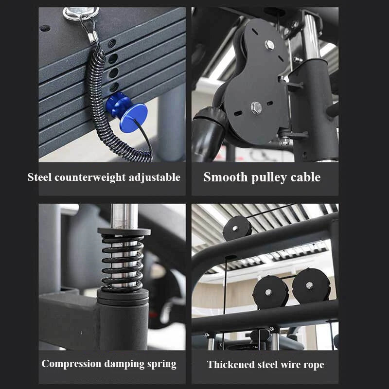 Multifunction Smith Machine Gymnasium Commercial Gantry Squat Frame