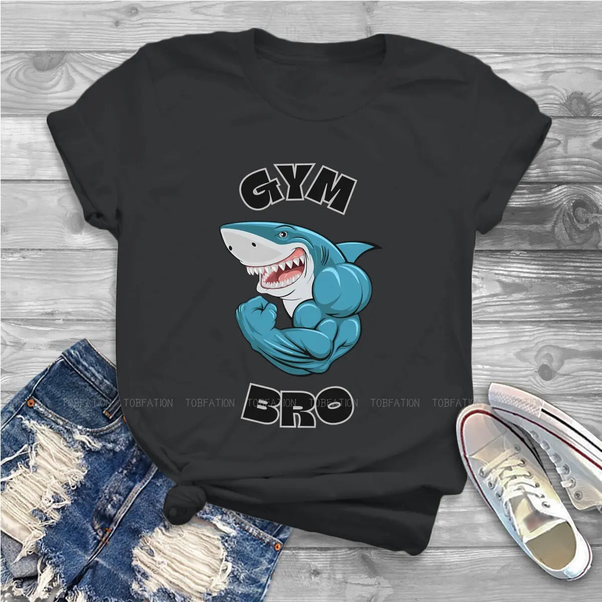 Crossfit TShirt for Woman Girl Gym Bro Humor Sweatshirts T Shirt