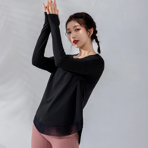 Sport Shirt Women Gym Tshirt Yoga Top Fitness Clothes Running Active