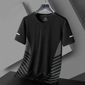 Quick Dry Sport Running T Shirt Men's For 2024 T-Shirt Short Sleeves