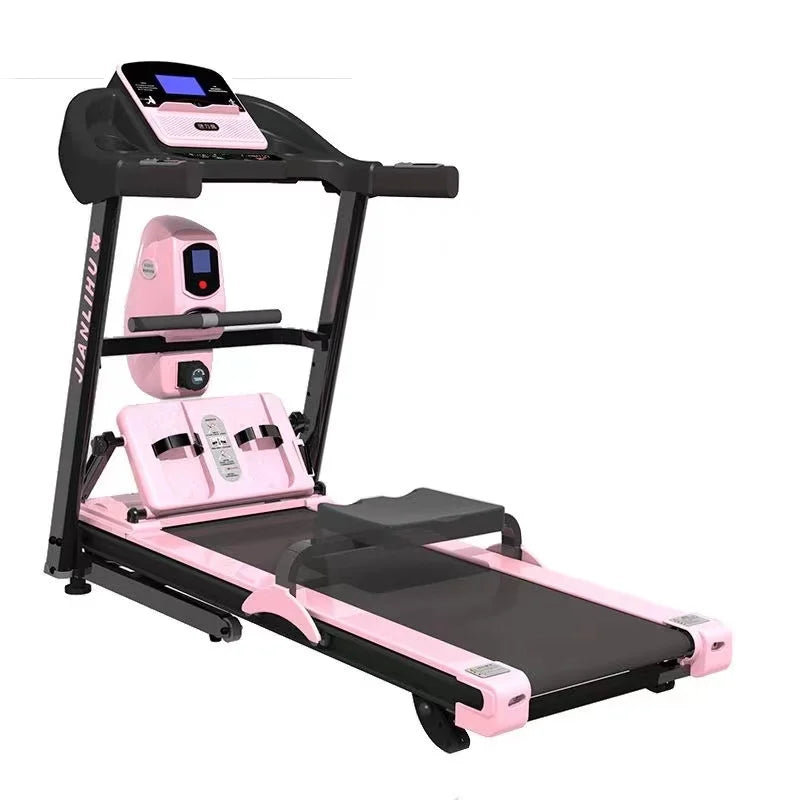 Treadmill rowing all-in-one machine, two in one household foldable