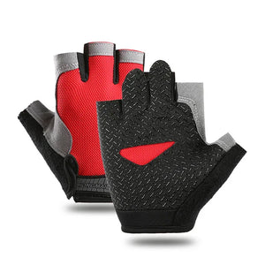 Half Finger Gel Weight Lifting Gloves Men Women Breathable Anti-slip