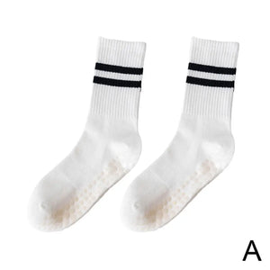 8 Colors Sports Socks Cotton Mid-tube Bottom Professional Non-slip