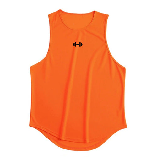 Gym Tank Top Men Summer Sportswear Mesh Quick Dry Bodybuilding