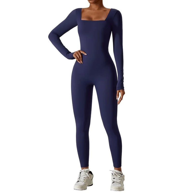 Yoga Wear Women's Sportswear Activewear Seamless Long Sleeve Yoga Wear