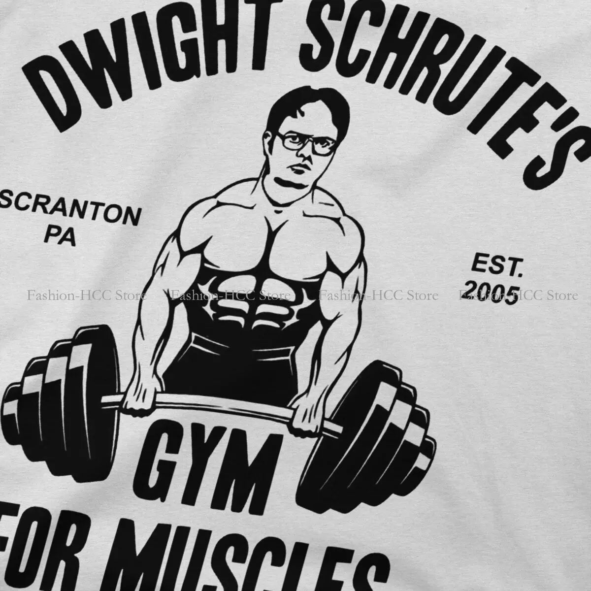 Dwight Schrute Gym For Muscles Special TShirt The Office Top Quality