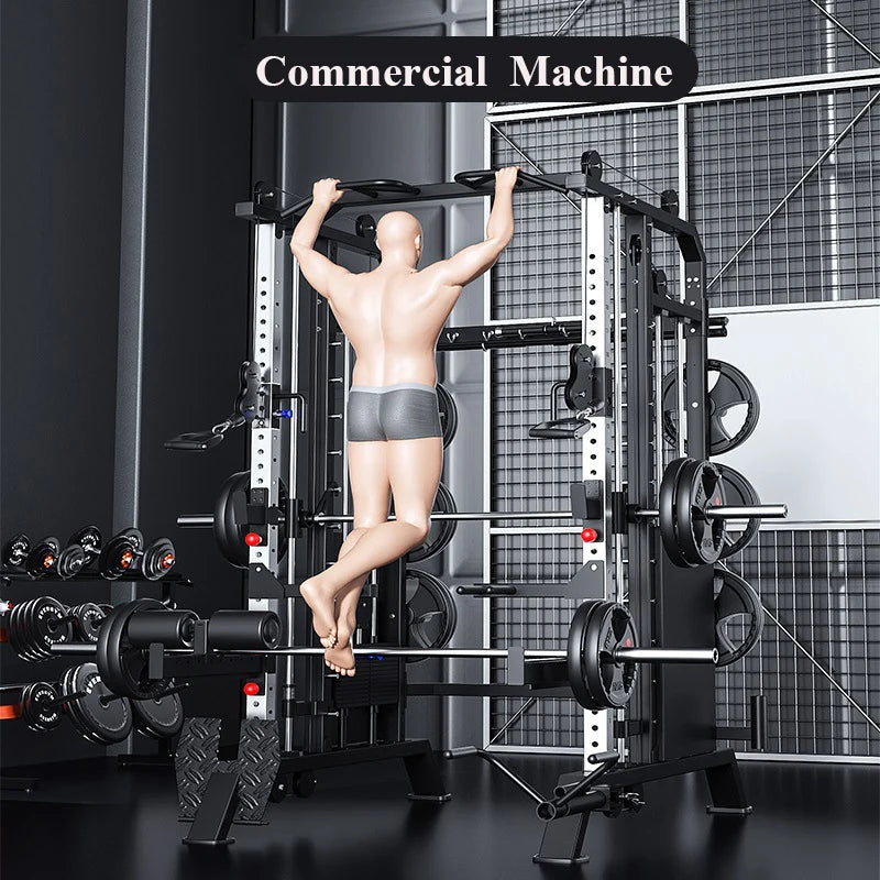 Multifunction Smith Machine Gymnasium Commercial Gantry Squat Frame