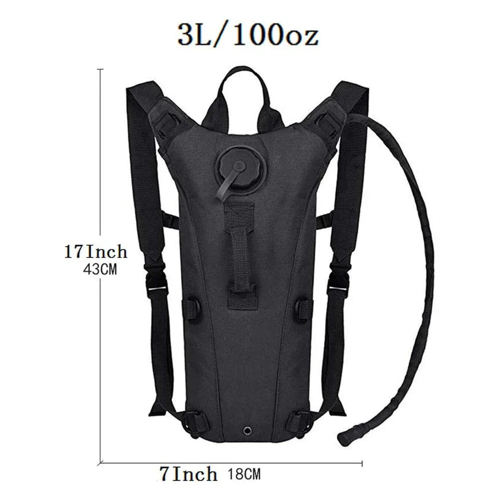 3L Hydration Water Bladder Outdoor Sport Cycling Water Bag Backpack