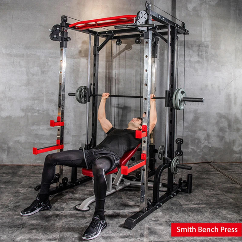 Home Use Bench Press Squat Gantry Big Bird Smith Machine