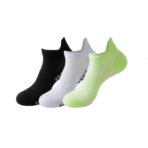 1/3Pairs No Show Sport Running Socks Athletic Low-cut Sock Thick Knit