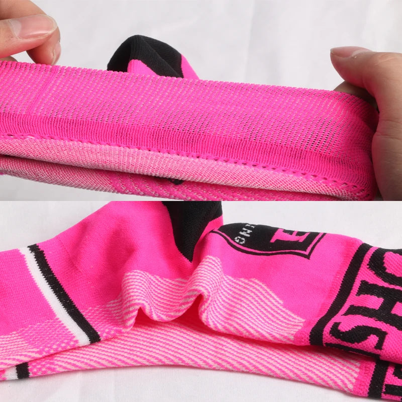 Cycling High Soft Quality Spandex Socks Men and Women Professional