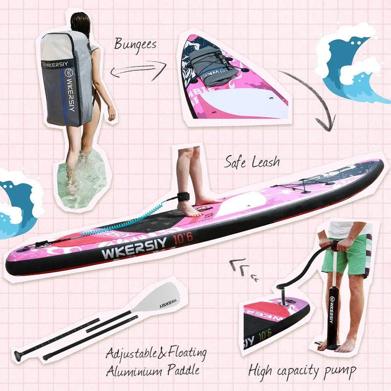 Sup Board Inflatable Stand Up Non-slip Paddle Board сап доска