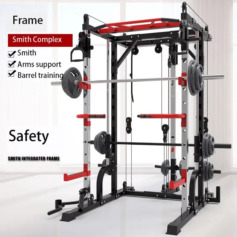 Commercial Dual Use 45 Degree Reverse Pedal Trainer Deep Squat Machine