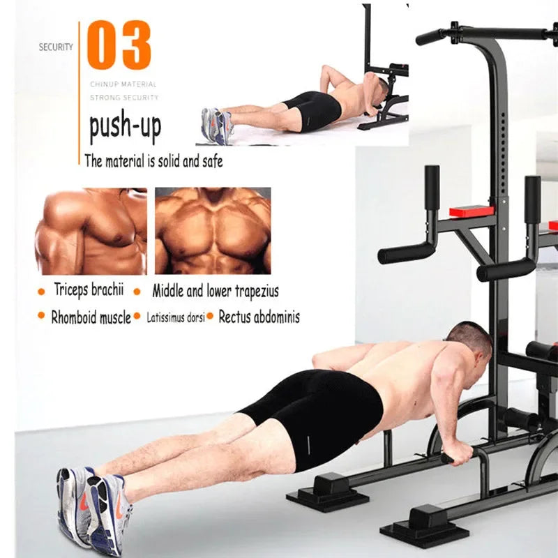 Power Tower for Home Gym, Multifunctional Equipment, Diverter per