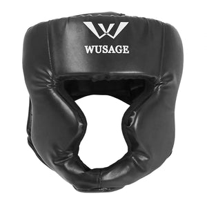 Boxing Helmet Headgear Protective Gear Training Adults Kids Equipment