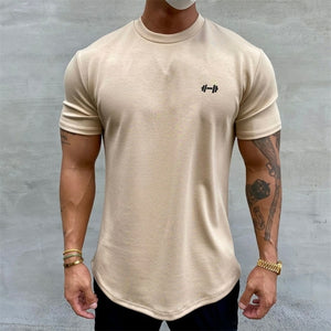 Men Summer Gyms Shirt Fitness Bodybuilding | Gym Bodybuilding Mens